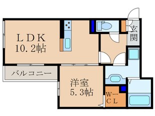 グレイス花の物件間取画像